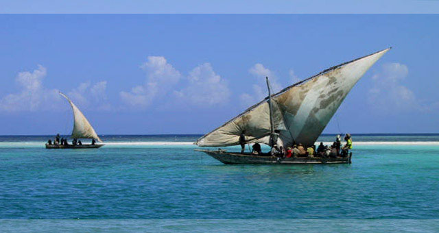 Local sailing dhows