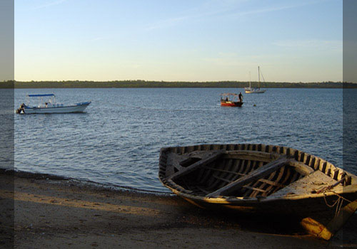 Boats at Mikindani Yacht Club